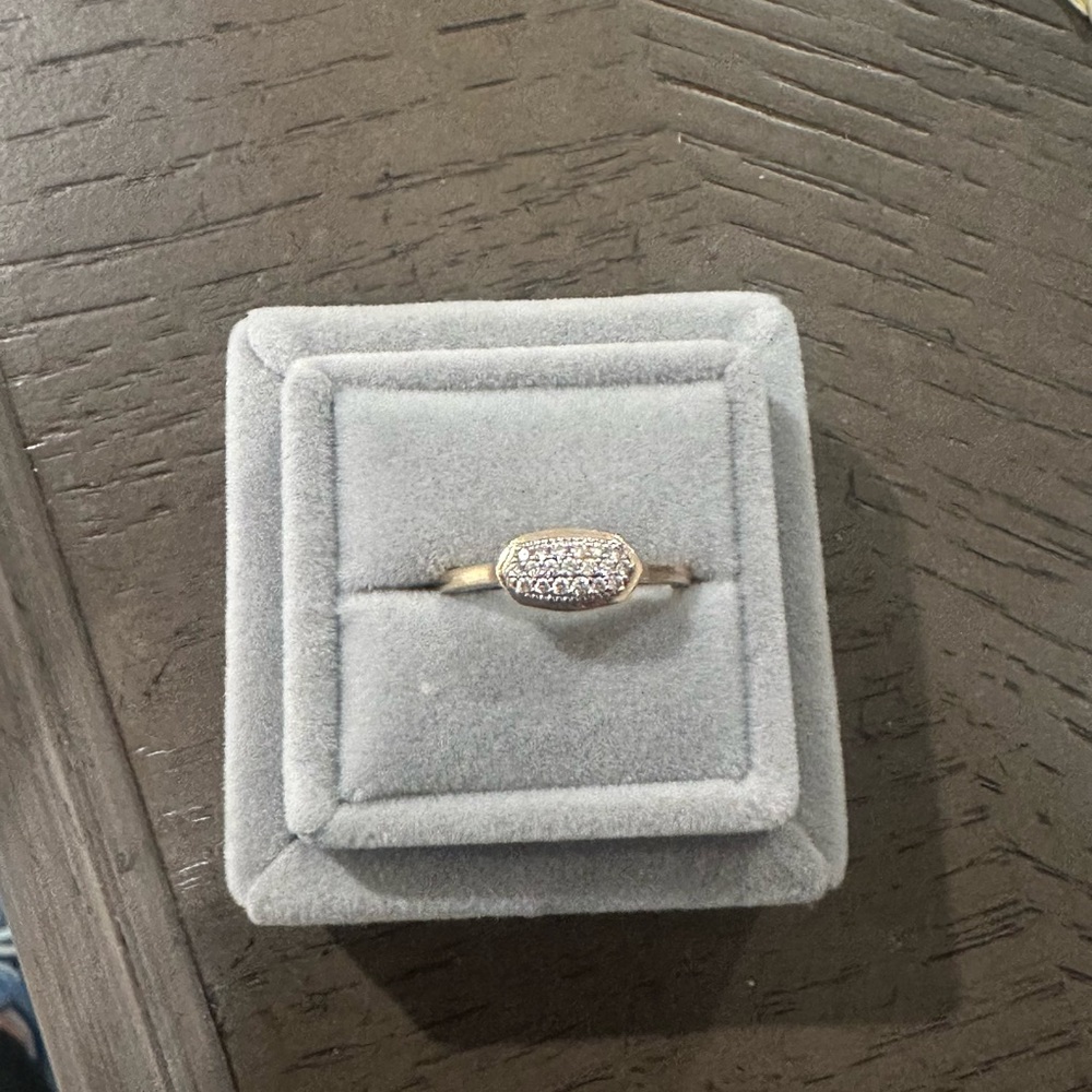 Kendra Scott Isa Fine Jewelry Ring, 14K Gold, Size 7